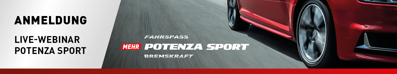 Bridgestone Live-Webinar Potenza Sport